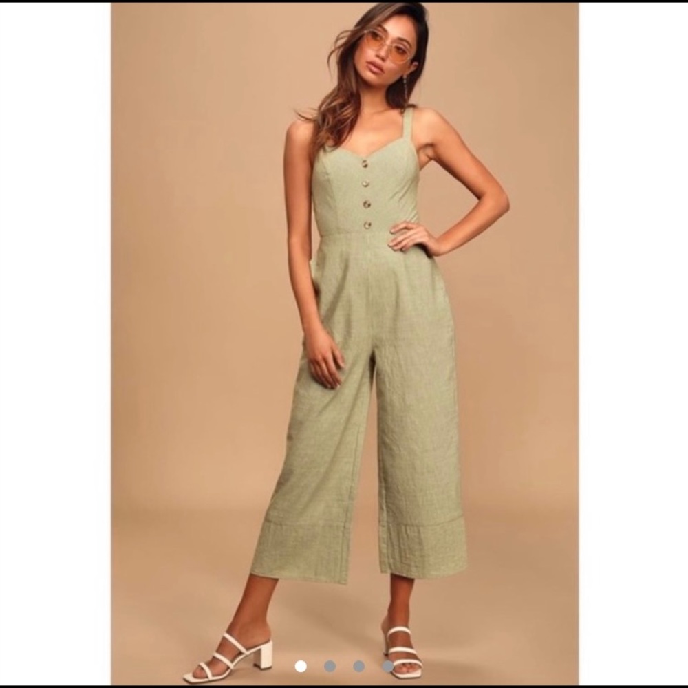 Farrow Raine button down jumpsuit